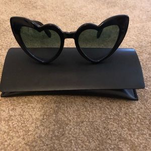 Saint Laurent Lou Lou Heart Sunglasses